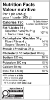 nutritional information for butter chicken pot pie